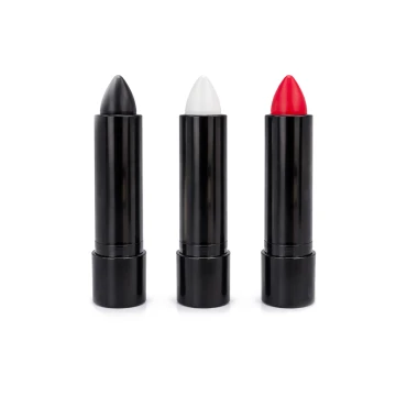 מארז 3 אודמים לפנים ולגוף - אדום , שחור ולבן