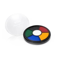 איפור גוף ופנים צבעוני