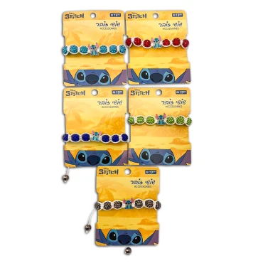 צמיד סטיצ' אבנים