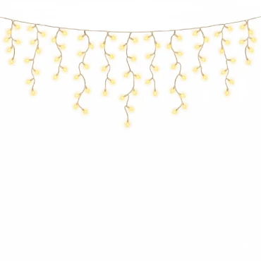 שרשרת נטיפים 432 לדים תאורה לבנה IP44 CM (1000X1000 ס"מ)