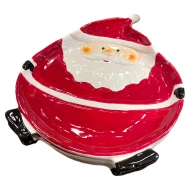  קערת סנטה אדומה מקרמיקה