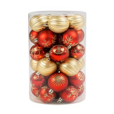 מארז 30 יח' כדורים פלסטיק 6cm