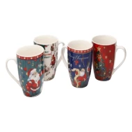 מאג קרמיקה 400 מ"ל בעיצוב חג המולד