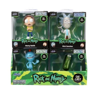 ג'אדה (85287) מטאל פיגס דיספליי 12 יח' ריק ומורטי 2.5 אינטש (12/24)