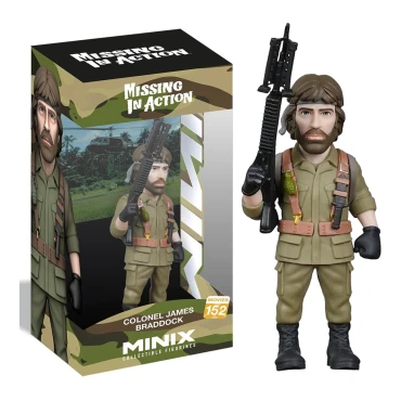 מיניקס - פסלון אספנות צ'אק נוריס - MISSING IN ACTION