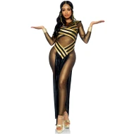 תחפושת קלאופטרה שחור זהב תחפושת קלאופטרה שחור זהב