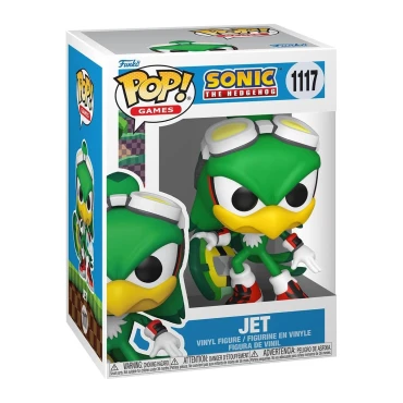 בובת פופ סוניק הקיפוד ג'ט הנץ עם גלשן