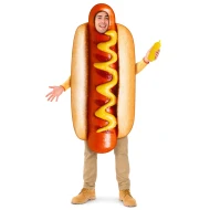 תחפושת נקניקיה בלחמניה למבוגרים