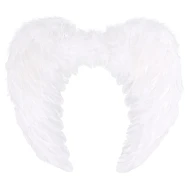 כנפי מלאך נוצות לבנות גדולות