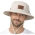 כובע רחב שוליים בצבע שמנת