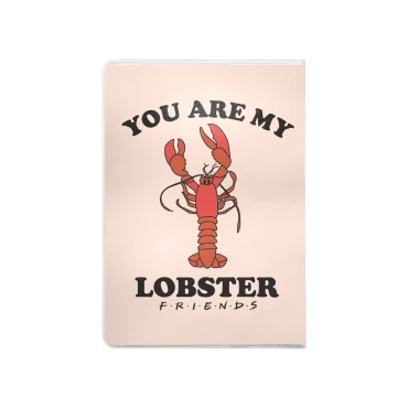 כיסוי לכרטיסים Friends לובסטר