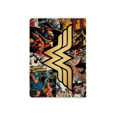 כיסוי לכרטיסים לוגו וונדר וומן