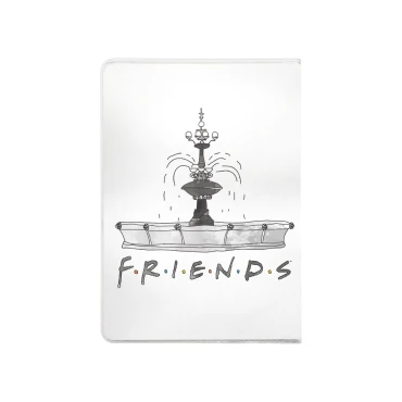 כיסויים לכרטיסים Friends מזרקה