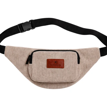 פאוץ׳ קורדרוי בגוון חום בהיר