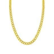 שרשרת גורמט ממתכת - זהב