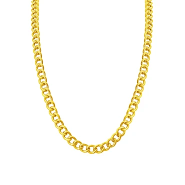 שרשרת גורמט ממתכת - זהב