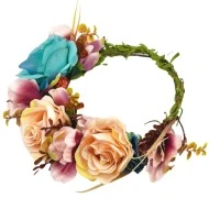זר פרחים יוקרתי צבעוני