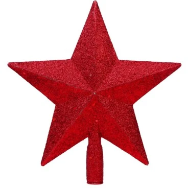 כוכב נוצץ גדול לראש עץ