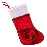 גרב פייטים נוצצים לחג המולד