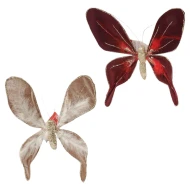 קישוט פרפר קטיפה 30 ס"מ