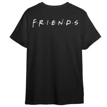 חולצה לוגו Central Perk שחורה