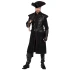 תחפושת פיראט שחור לגבר