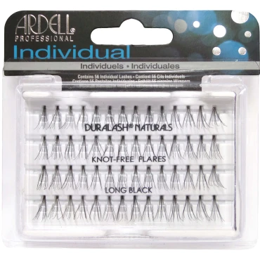 ריסים בודדים - knot free long black