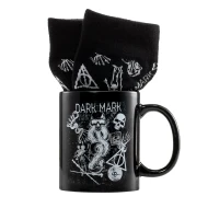 סט ספל וגרב - הארי פוטר אוכלי המוות