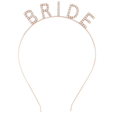 קשת Bride רוז גולד למסיבת רווקות