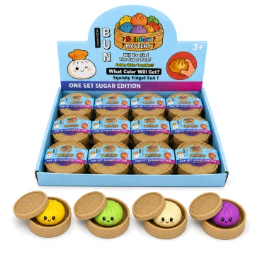 סקווישי כיסון באן דאמפלינג בגודל 4 ס״מ - Dumpling squishy