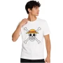 חולצת וואן פיס לבנה Straw Hat
