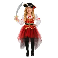 תחפושת נסיכת אוצר הפיראטים לילדות