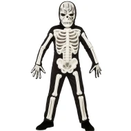 תחפושת שלד עצמות בולטות לילדים