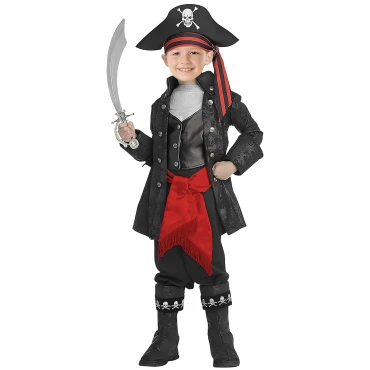 תחפושת קפטן בלאק לילדים