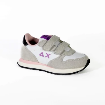 נעליים לילדים SUN68 GIRL ALLY SOLID NYLON BABY - White