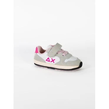 נעליים לילדים SUN68 GIRL ALLY SOLID NYLON NEW BORN-BIANCO