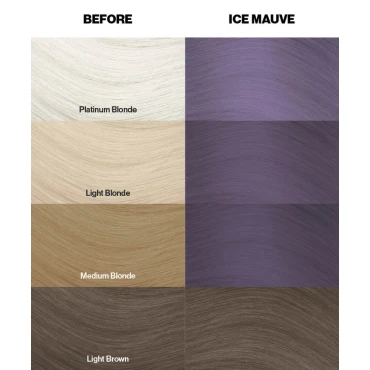 צבע שיער אייס מוב Ice Mauve