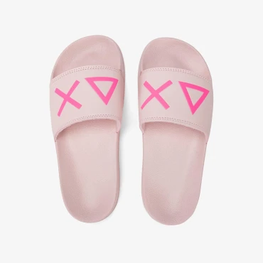 נעליים לאישה SUN68 SLIPPERS LOGO PINK