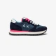 נעלי סניקרס לאישה SUN68 ALLY SOLID NYLON - Navy Blue
