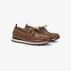 מוקסינים לגבר SUN68 TOM BARCA LEATHER- BROWN