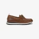 מוקסינים לגבר SUN68 TOM BARCA LEATHER- BROWN