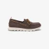 מוקסינים לגבר SUN68 TOM BARCA SUEDE- BROWN