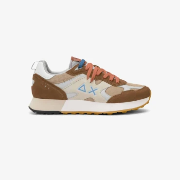 נעלי סניקרס לגבר SUN68 JAKI OUTDOOR- BROWN