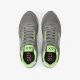 נעלי סניקרס לגבר SUN68 JAKI FLUO - Light Gray