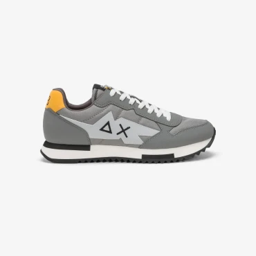 נעלי סניקרס לגבר SUN68 NIKI SOLID - Light Gray