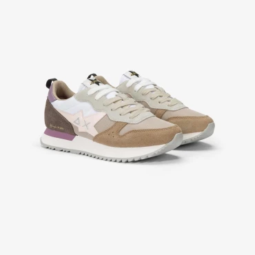 נעלי סניקרס לאישה SUN68 STARGIRL MULTICOLOR - Falcon