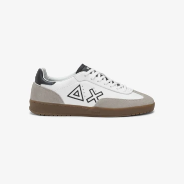 נעלי סניקרס לגבר SUN68 CALIFORNIA SUN LEATHER- White