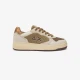 נעלי סניקרס לגבר SUN68 BIG BASKET EVO- Brown