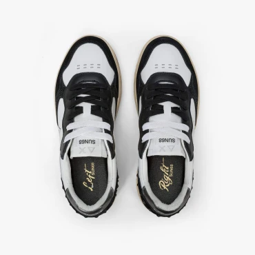 נעלי סניקרס לאישה SUN68 BASKET LOVE- Black