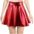 חצאית מטאלית אדומה